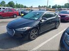 2018 Hyundai Elantra Sel Черный vin: 5NPD84LF3JH375466