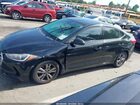 2018 Hyundai Elantra Sel Черный vin: 5NPD84LF3JH375466