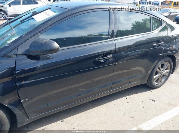 5NPD84LF3JH375466 2018 HYUNDAI ELANTRA Черный 