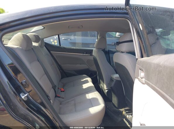 5NPD84LF3JH375466 2018 HYUNDAI ELANTRA Черный Вид наклейки с VIN-кодом