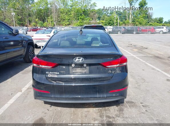 5NPD84LF3JH375466 2018 HYUNDAI ELANTRA Черный 
