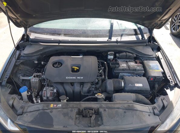 5NPD84LF3JH375466 2018 HYUNDAI ELANTRA Черный Вид сзади