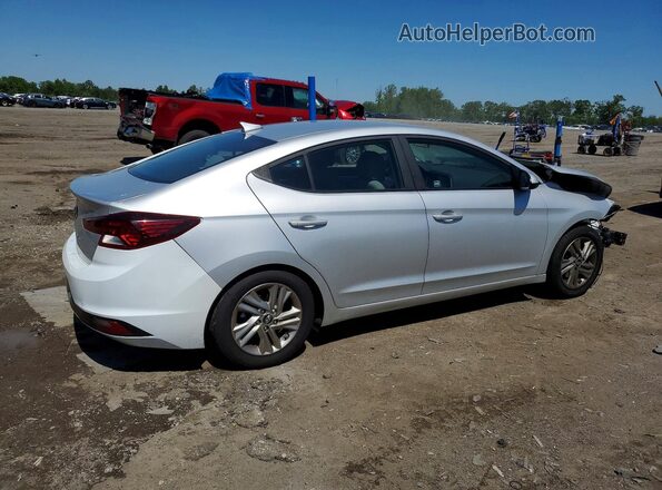 5NPD84LF3KH431388 2019 HYUNDAI ELANTRA Silver Trasero derecho