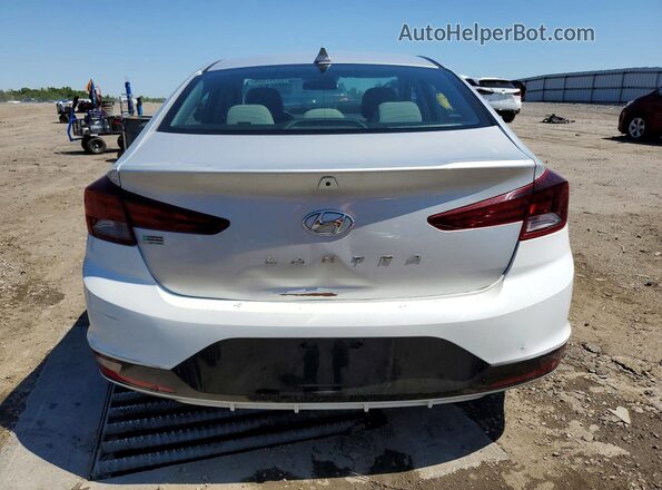 5NPD84LF3KH431388 2019 HYUNDAI ELANTRA Silver Vista trasera