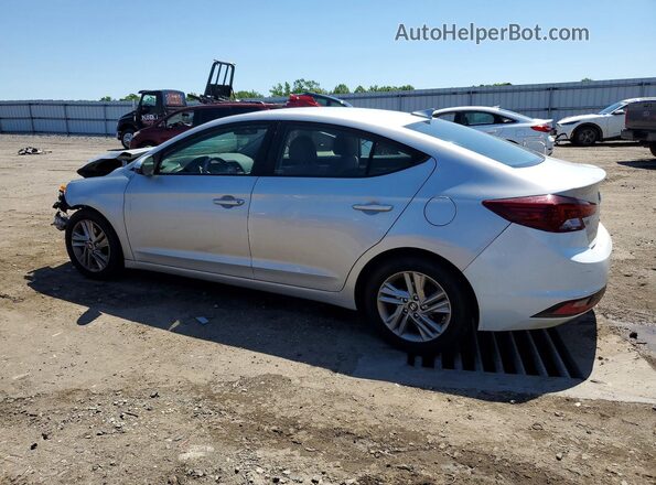 5NPD84LF3KH431388 2019 HYUNDAI ELANTRA Silver Trasero izquierdo