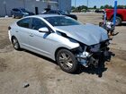 2019 Hyundai Elantra Sel Silver vin: 5NPD84LF3KH431388