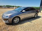2019 Hyundai Elantra Sel Угольный vin: 5NPD84LF3KH446831