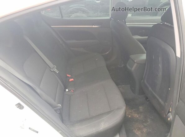5NPD84LF3LH517236 2020 HYUNDAI ELANTRA White Vista de los asientos traseros