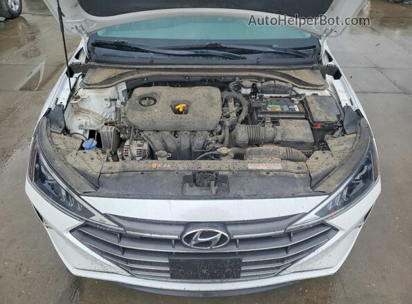 5NPD84LF3LH517236 2020 HYUNDAI ELANTRA White Vista interior trasera