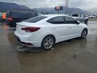 2020 Hyundai Elantra Sel White vin: 5NPD84LF3LH517236