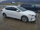 2020 Hyundai Elantra Sel White vin: 5NPD84LF3LH517236