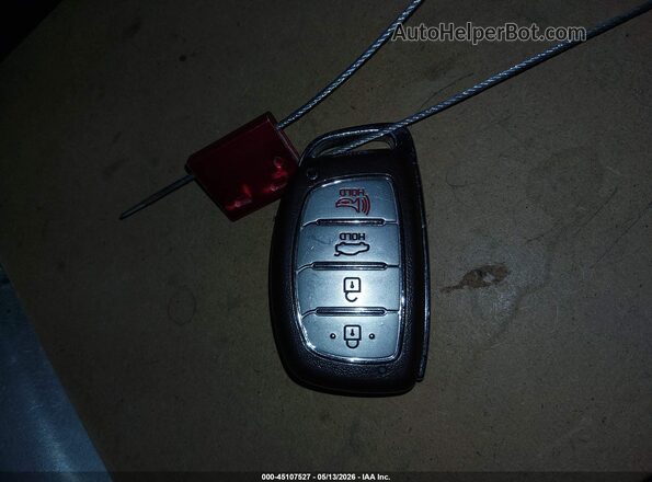 5NPD84LF4HH038234 2017 HYUNDAI ELANTRA Красный Вид панели приборов