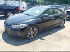 2017 Hyundai Elantra Limited Black vin: 5NPD84LF4HH068768