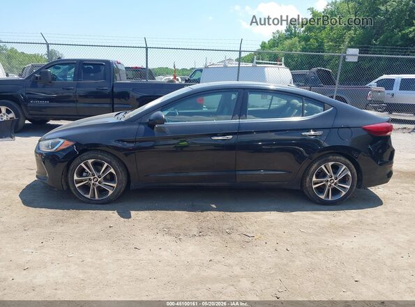 5NPD84LF4HH068768 2017 HYUNDAI ELANTRA Black 