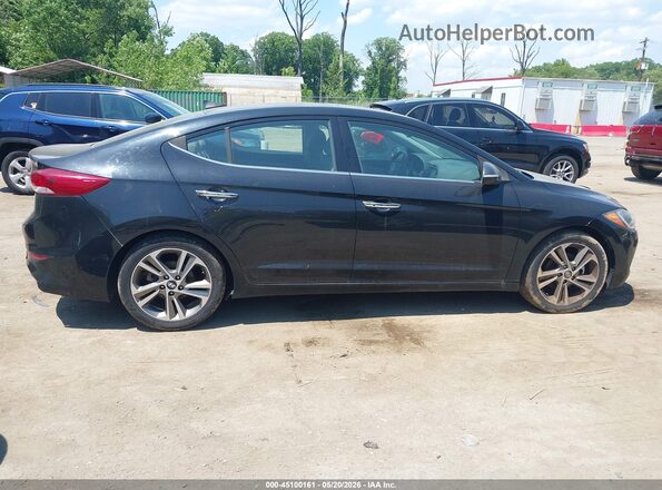 5NPD84LF4HH068768 2017 HYUNDAI ELANTRA Black Vista interior de 360 grados