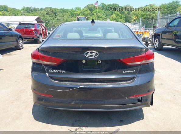 5NPD84LF4HH068768 2017 HYUNDAI ELANTRA Black 