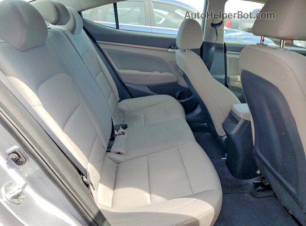5NPD84LF4HH172385 2017 HYUNDAI ELANTRA Серебряный Вид задних сидений