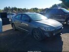 2018 Hyundai Elantra Sel Gray vin: 5NPD84LF4JH285792