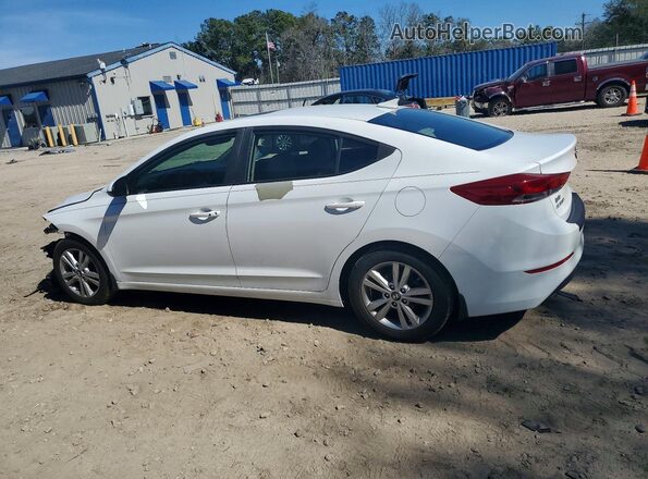 5NPD84LF4JH324199 2018 HYUNDAI ELANTRA White Հետևի ձախ