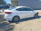 2018 Hyundai Elantra Value Edition White vin: 5NPD84LF4JH324199