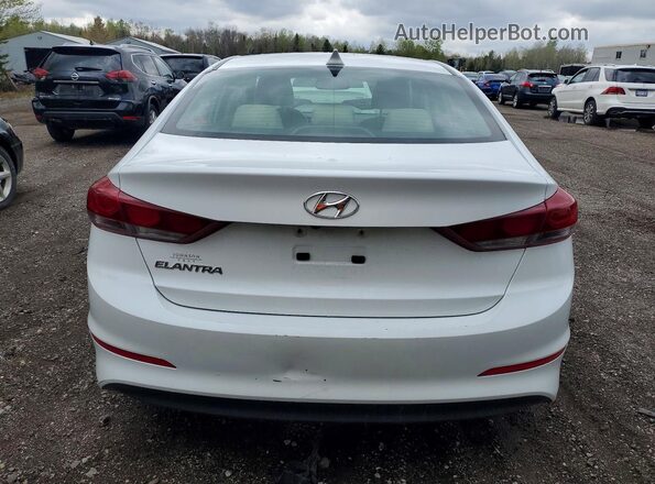 5NPD84LF4JH335915 2018 HYUNDAI ELANTRA Белый Вид сзади