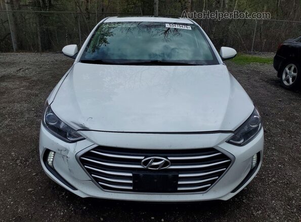 5NPD84LF4JH335915 2018 HYUNDAI ELANTRA Белый Вид спереди