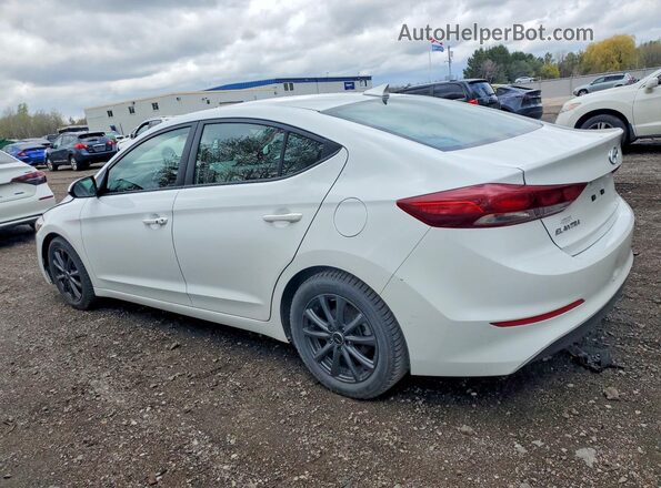 5NPD84LF4JH335915 2018 HYUNDAI ELANTRA Белый Задняя левая четверть