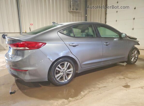 5NPD84LF4JH371507 2018 HYUNDAI ELANTRA Серый Задняя правая четверть