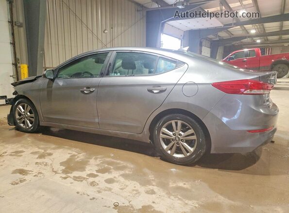 5NPD84LF4JH371507 2018 HYUNDAI ELANTRA Серый Задняя левая четверть