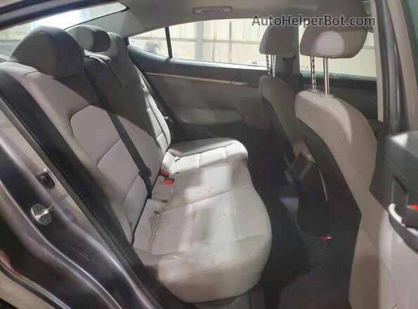 5NPD84LF4JH371507 2018 HYUNDAI ELANTRA Серый Вид задних сидений