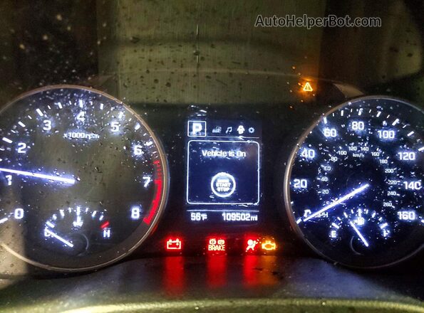5NPD84LF4JH371507 2018 HYUNDAI ELANTRA Серый Вид щитка приборов