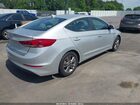 2018 Hyundai Elantra Sel Серебряный vin: 5NPD84LF4JH389263