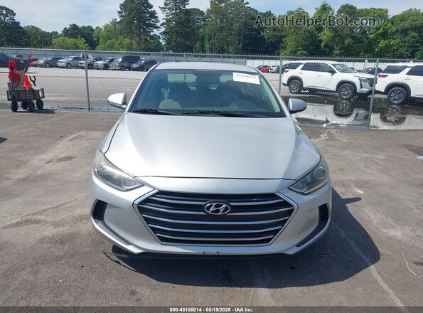 5NPD84LF4JH389263 2018 HYUNDAI ELANTRA Серебряный Вид щитка приборов
