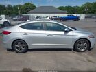 2018 Hyundai Elantra Sel Серебряный vin: 5NPD84LF4JH389263