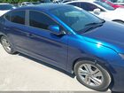 2019 Hyundai Elantra Sel Blue vin: 5NPD84LF4KH410677