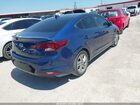 2019 Hyundai Elantra Sel Blue vin: 5NPD84LF4KH410677