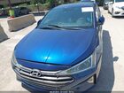 2019 Hyundai Elantra Sel Blue vin: 5NPD84LF4KH410677