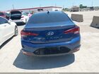 2019 Hyundai Elantra Sel Blue vin: 5NPD84LF4KH410677