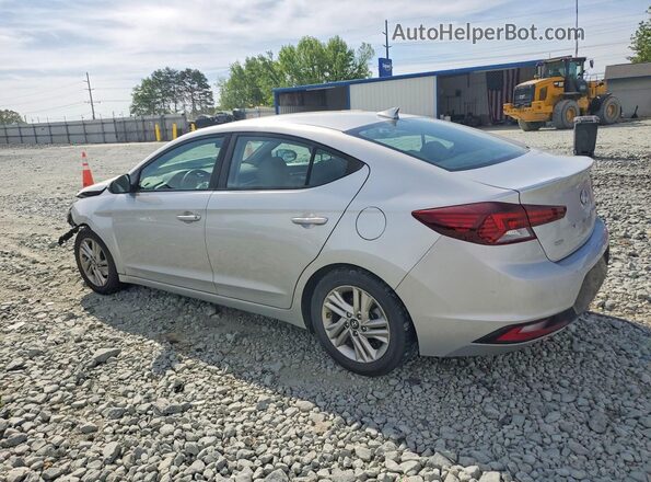5NPD84LF4KH415491 2019 HYUNDAI ELANTRA Серебряный Задняя левая четверть