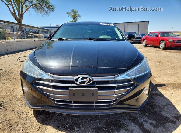 5NPD84LF4LH515432 2020 HYUNDAI ELANTRA Черный Вид спереди