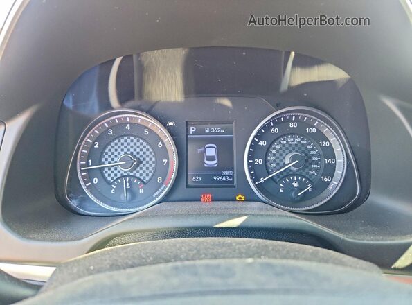 5NPD84LF4LH515432 2020 HYUNDAI ELANTRA Черный Вид щитка приборов