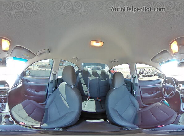 5NPD84LF4LH515432 2020 HYUNDAI ELANTRA Черный Панорамный вид салона 360°