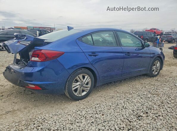 5NPD84LF4LH542498 2020 HYUNDAI ELANTRA Blue Tył prawy