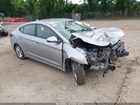 2020 Hyundai Elantra Sel Gray vin: 5NPD84LF4LH573086