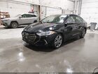 2017 Hyundai Elantra Limited Black vin: 5NPD84LF5HH043328
