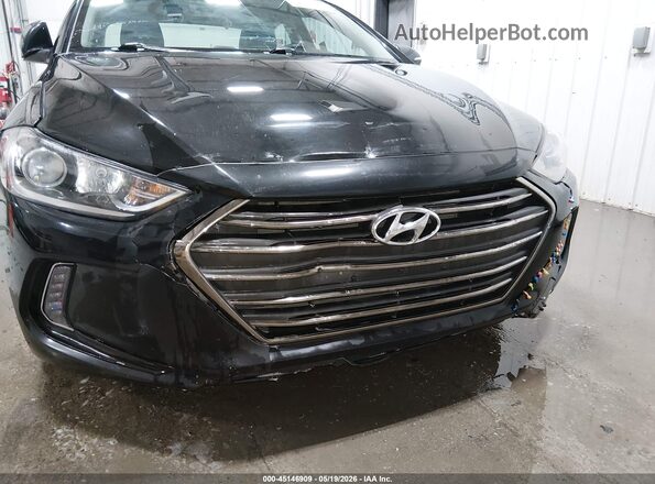 5NPD84LF5HH043328 2017 HYUNDAI ELANTRA Black Vista frontal