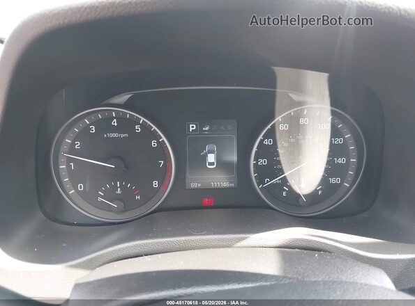5NPD84LF5JH259153 2018 HYUNDAI ELANTRA Black Vista de los asientos traseros