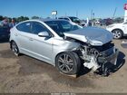 2018 Hyundai Elantra Sel Silver vin: 5NPD84LF5JH265003
