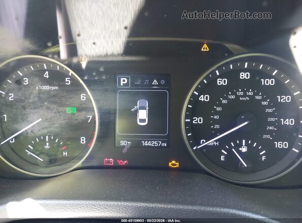 5NPD84LF5JH266474 2018 HYUNDAI ELANTRA Серый Вид задних сидений