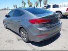 2018 Hyundai Elantra Sel Серый vin: 5NPD84LF5JH266474